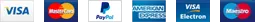 Accepted payment methods: Visa, Mastercard, PayPal, American Express, Visa Electron, Maestro